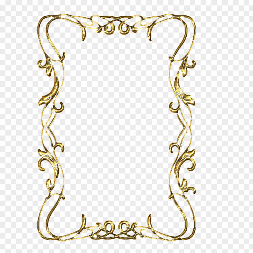 Gold Vector Picture Frames Clip Art PNG