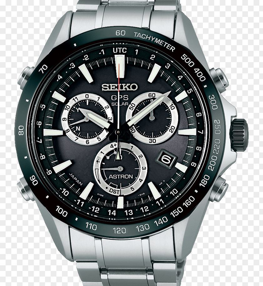 Watches Image Astron Seiko Watch Chronograph Global Positioning System PNG