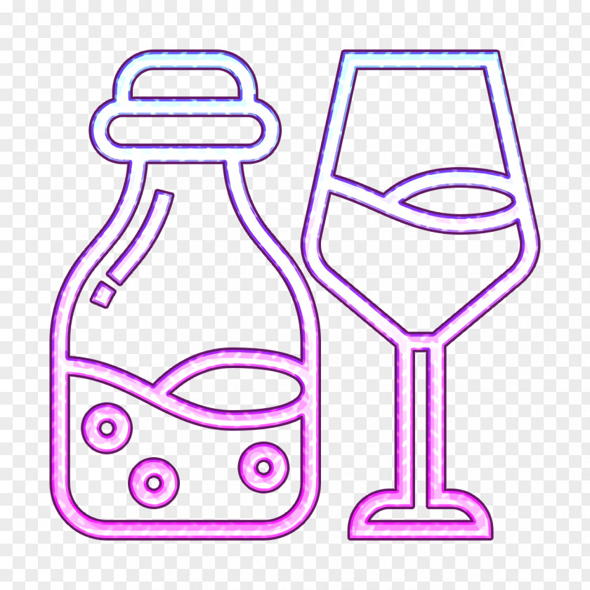 Wine Icon Hotel Services Drink PNG