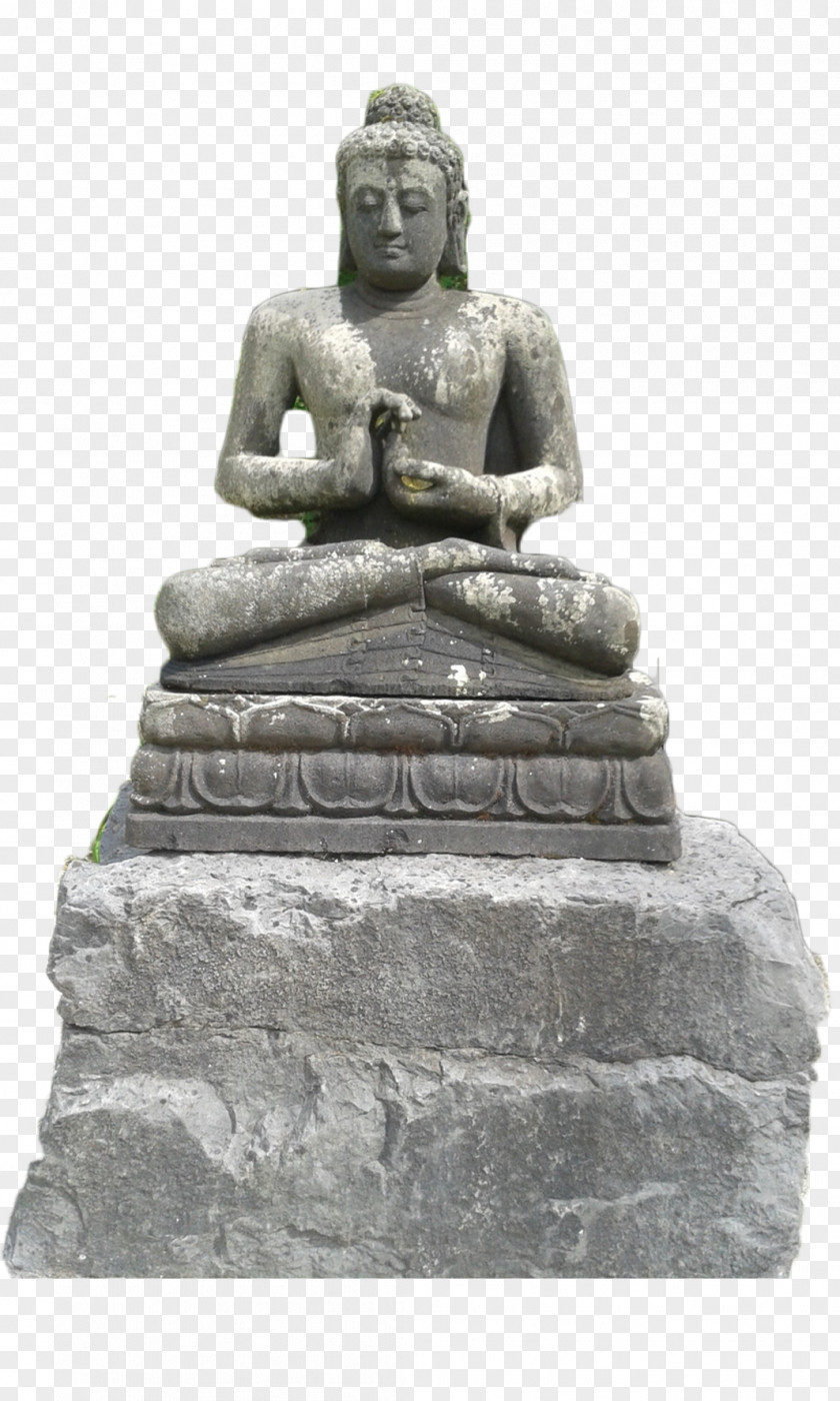 Buddha Stone Carving Pier Sculpture PNG