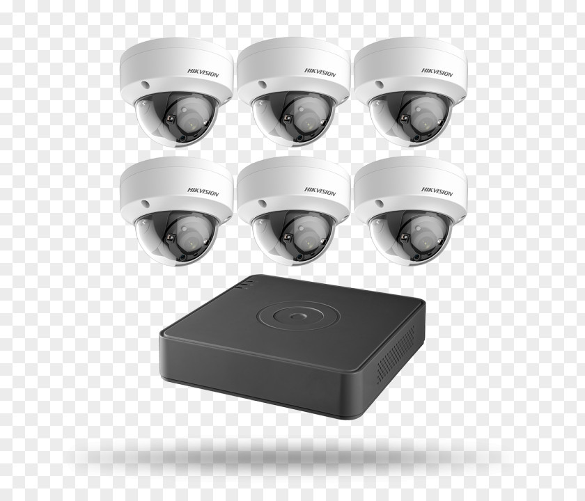 Cctv Camera Dvr Kit Digital Video Recorders Network Recorder Hikvision Closed-circuit Television 1080p PNG