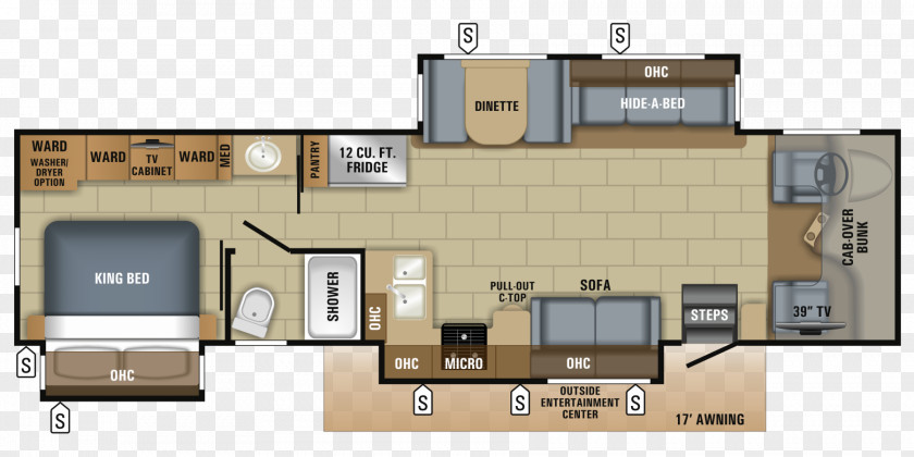 Class Of 2018 Floor Plan Campervans Jayco, Inc. Caravan Price PNG