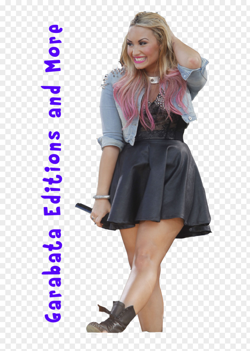 Demi Lovato Barney And Friends Shoe Socialite Fashion Costume Miniskirt PNG