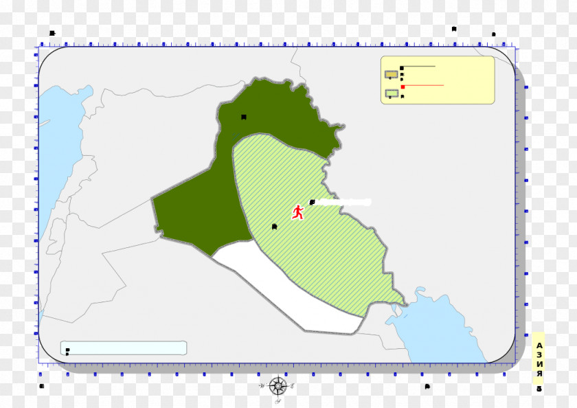 Iraq Map Land Lot Point Angle Diagram PNG