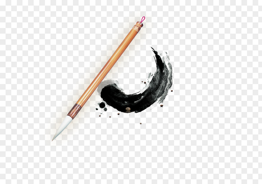 Pen And Ink Wash Painting Inkstick Chinese Stroke PNG