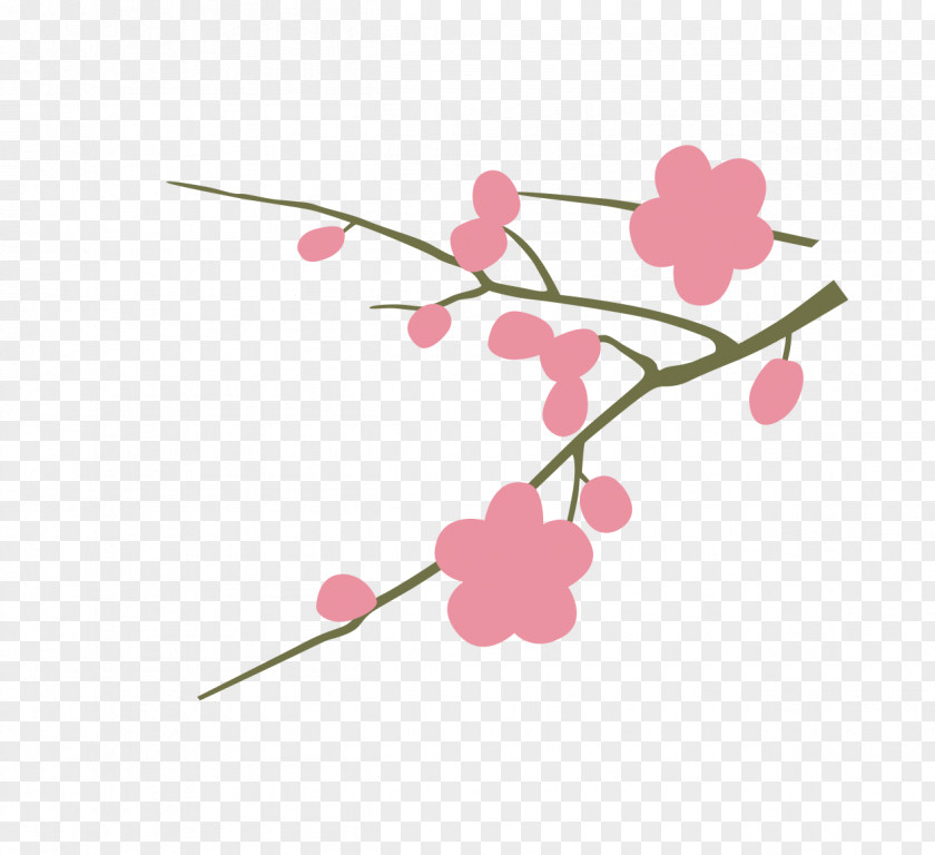 Pink Minimalist Peach Decorative Motifs Motif PNG
