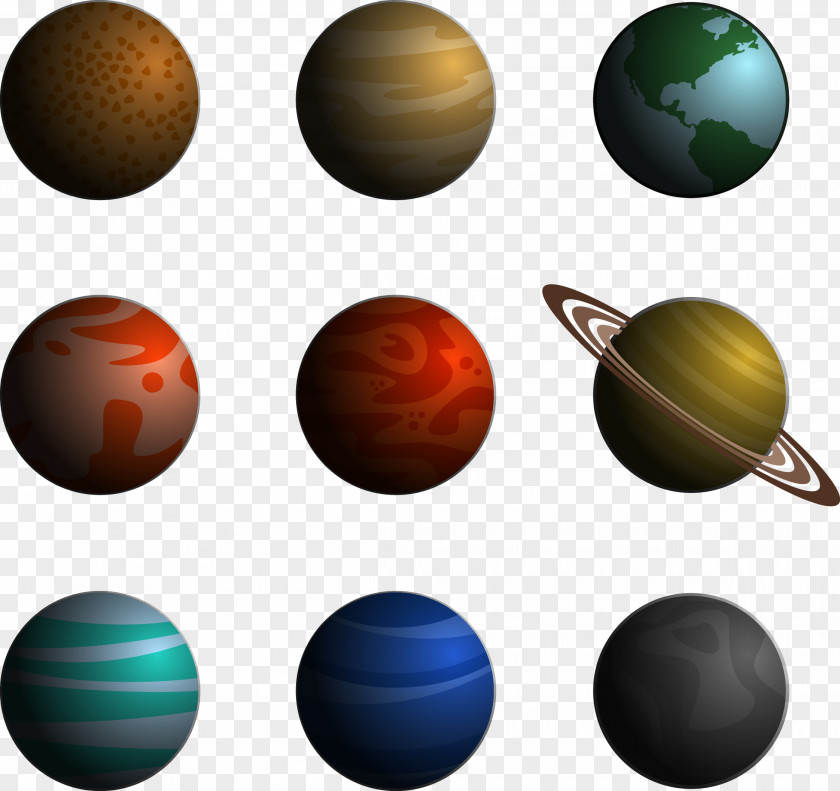Universe Planets Outer Saturn Solar System PNG