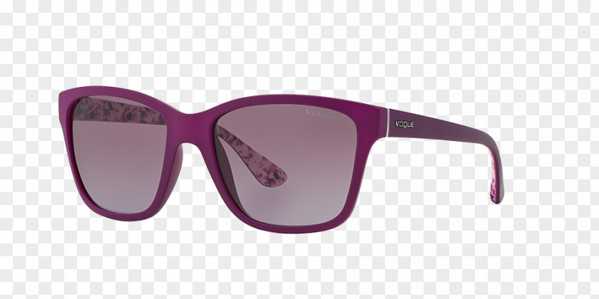 Violet Gradient Ray-Ban Wayfarer Aviator Sunglasses PNG
