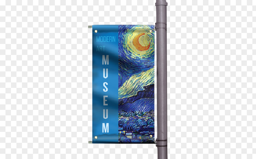Banner Poster Set Vinyl Banners Textile Printing Advertising PNG