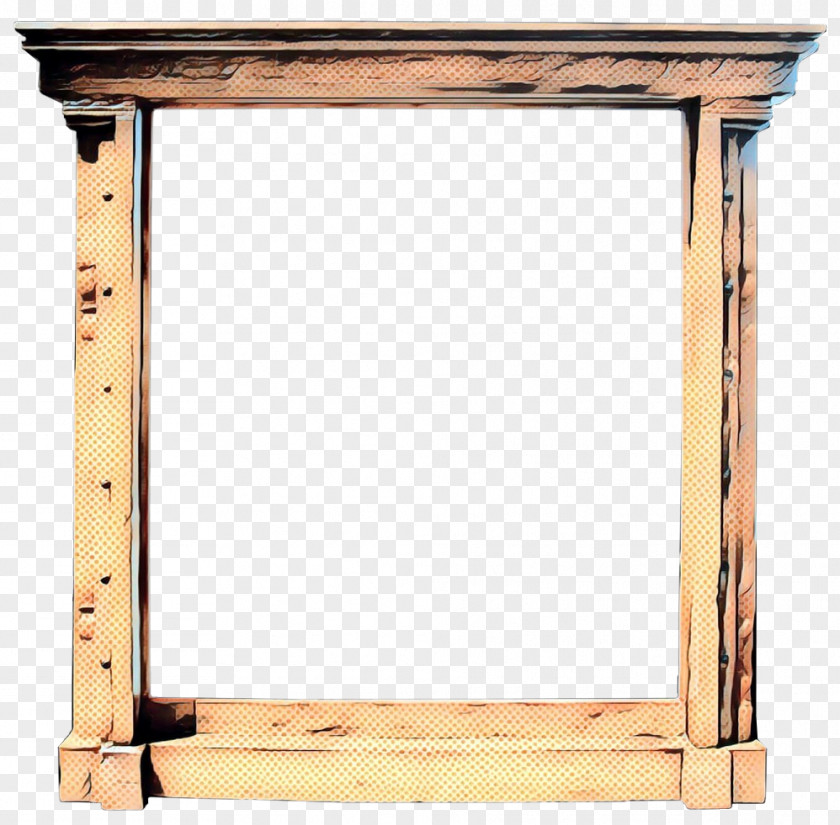 Interior Design End Table Picture Frame PNG