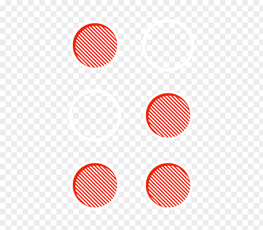 Polka Dot Orange Letter Icon PNG