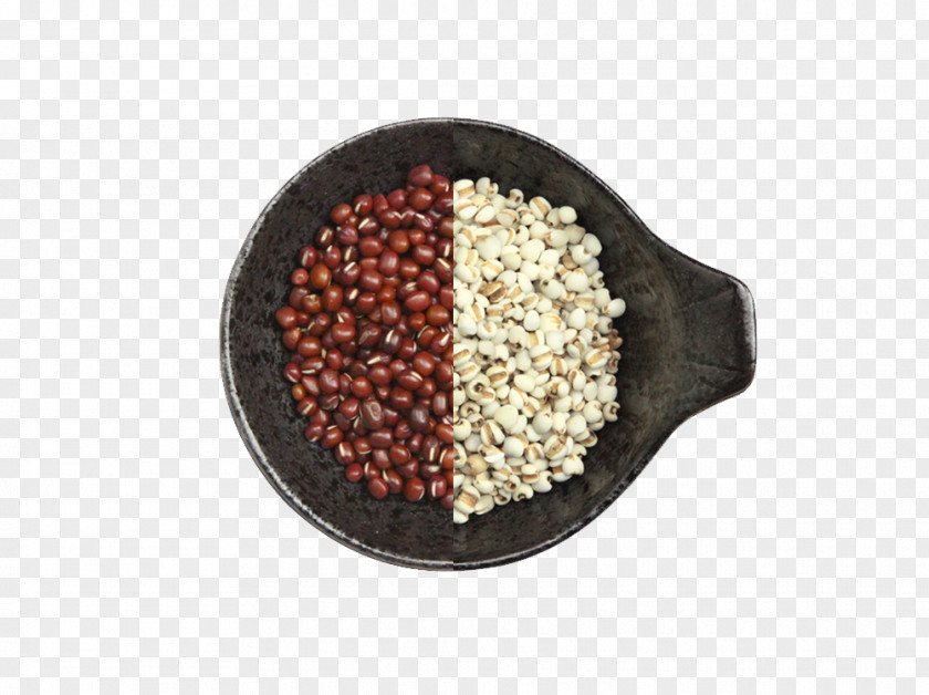 Red Beans Barley Ingredients Adlay Congee Ingredient Adzuki Bean PNG