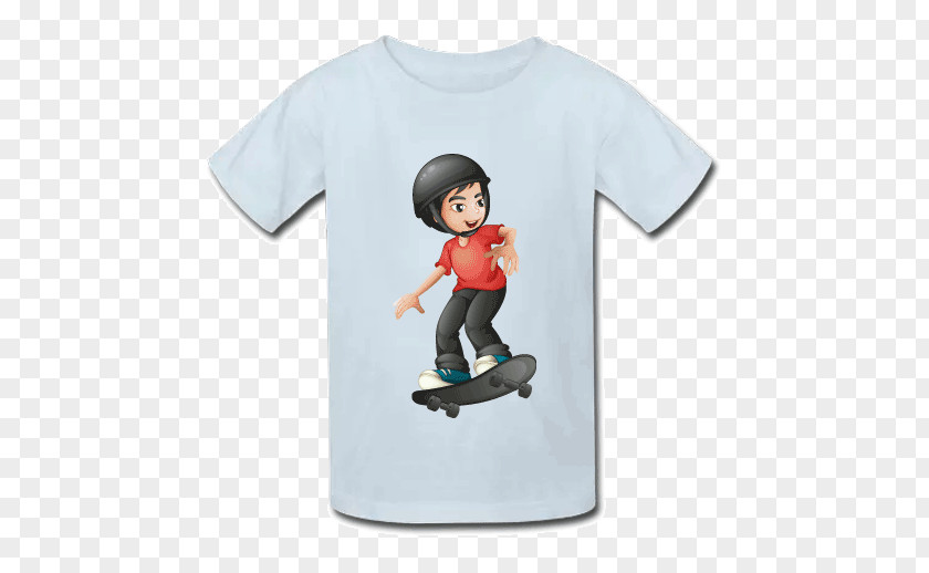 Skater Boy T-shirt Spreadshirt Clothing Sleeve PNG