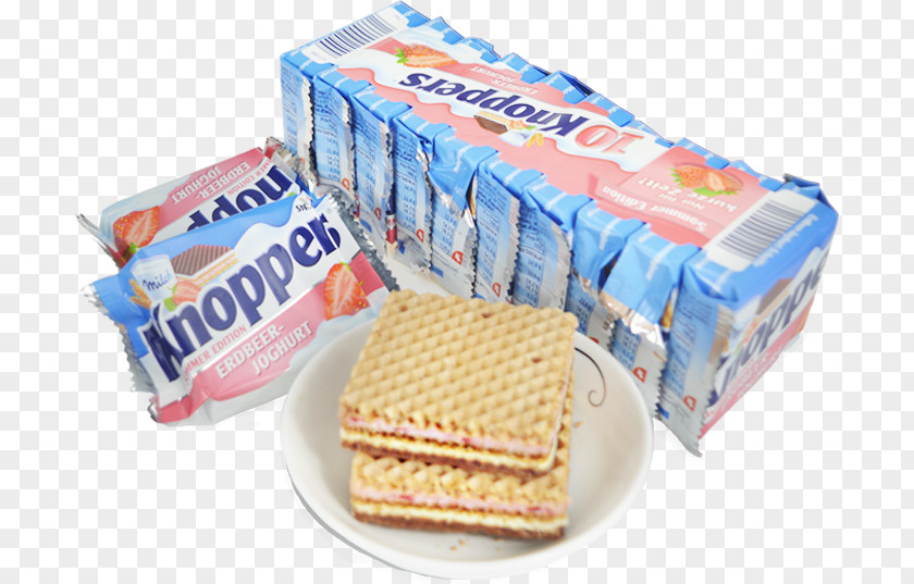 Strawberry Sandwich Wafer Oblea Biscuit PNG