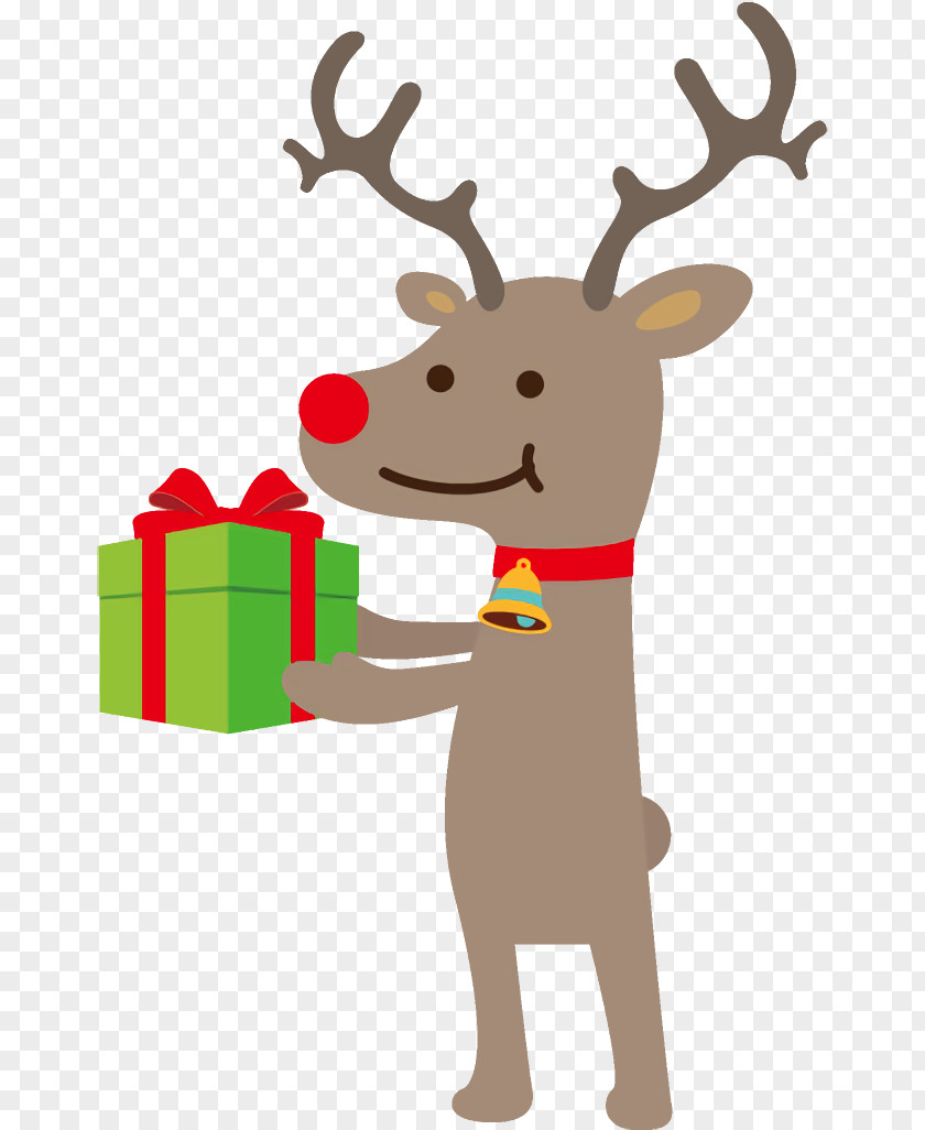 Tail Elk Reindeer Christmas PNG