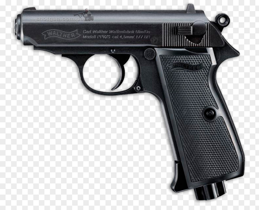Weapon Pistolet Walther PPK Carl GmbH Air Gun Blowback PNG