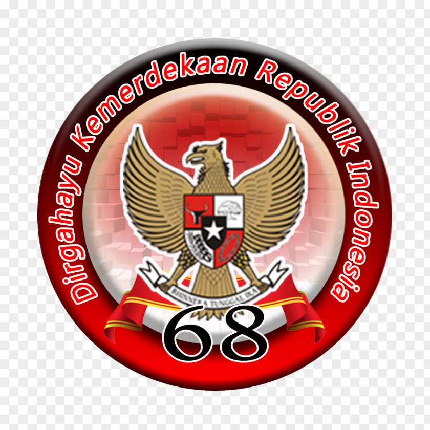 Banner Hut Ri Ke 73 Emblem Badge Proclamation Of Indonesian Independence Label PNG