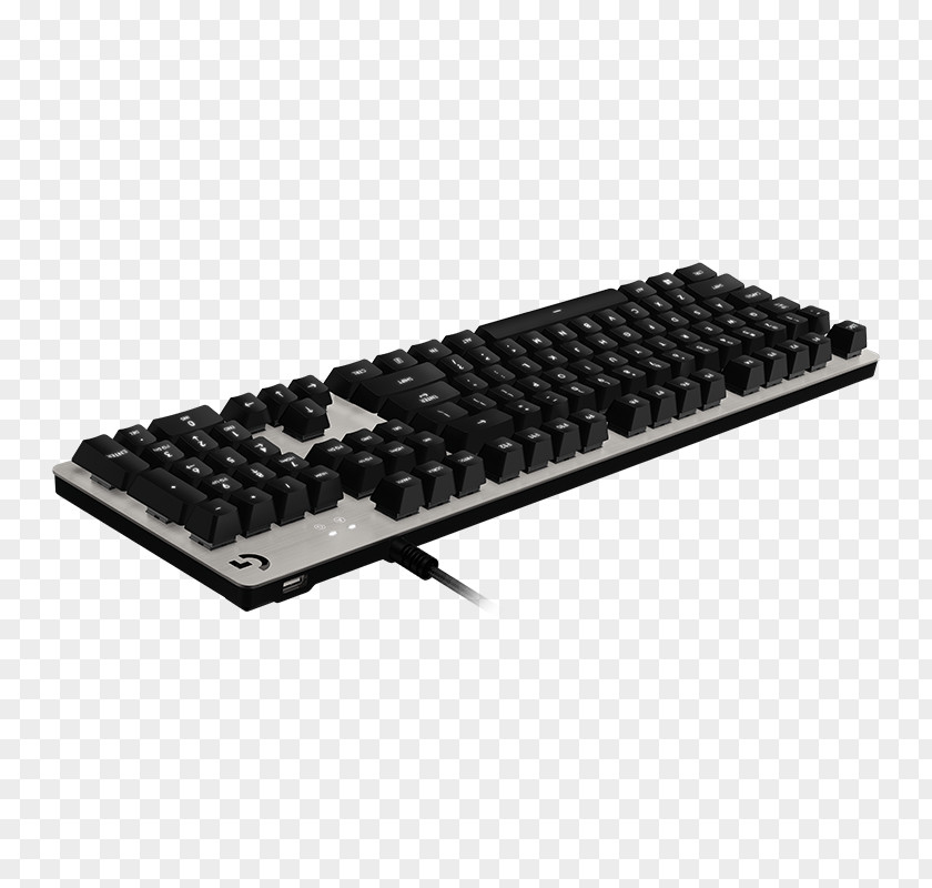 Carbon Logitech Gaming G413 Danish/Finnish/Norwegian/SwedishOthers Computer Keyboard Mechanical Backlit Wired PNG