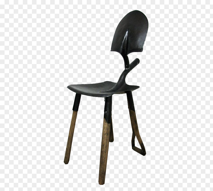 Use A Shovel Made Chair Garden Tool Gardening Recycling PNG