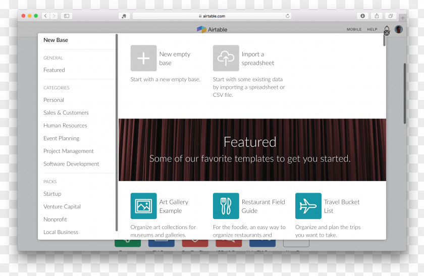 Airtable Database Computer Program FileMaker Pro PNG