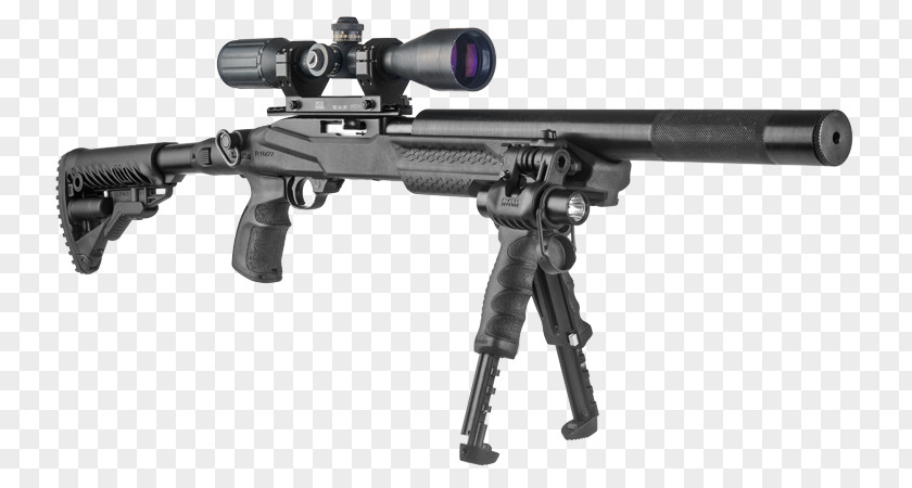 Ak 47 Ruger 10/22 Telescoping Stock Firearm AK-47 PNG