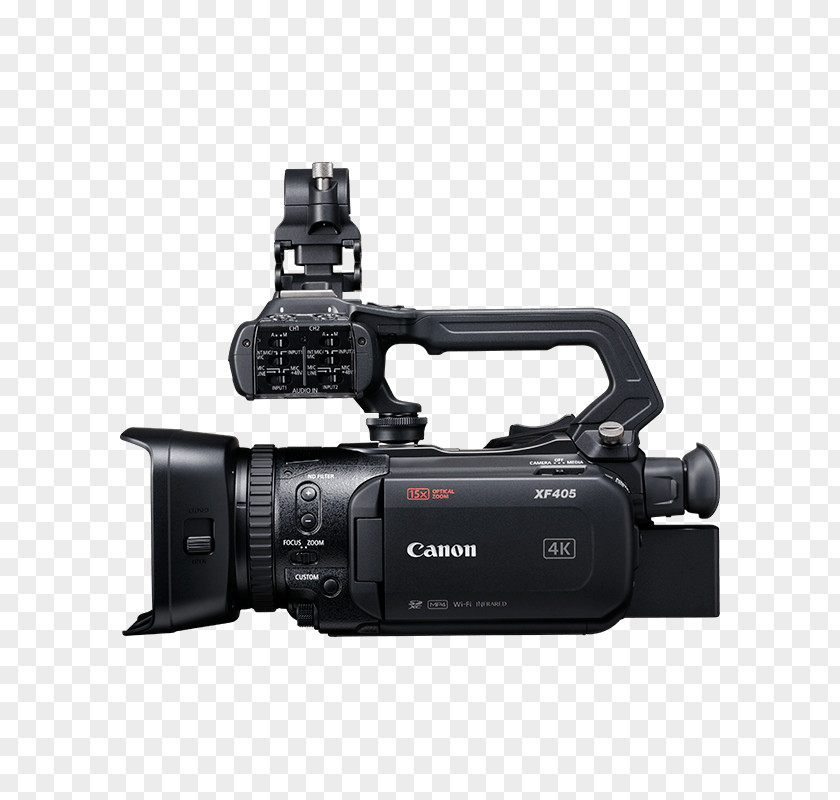 Camera Canon XF400 Camcorder XF405 Zoom Lens PNG