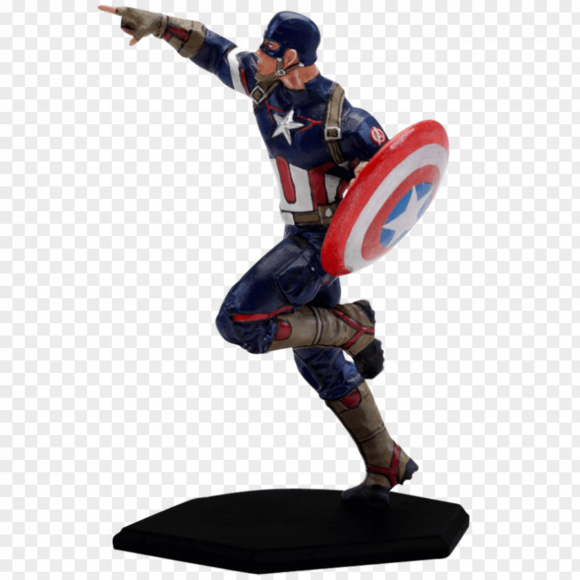 Captain America Black Panther Ultron Erik Killmonger Figurine PNG