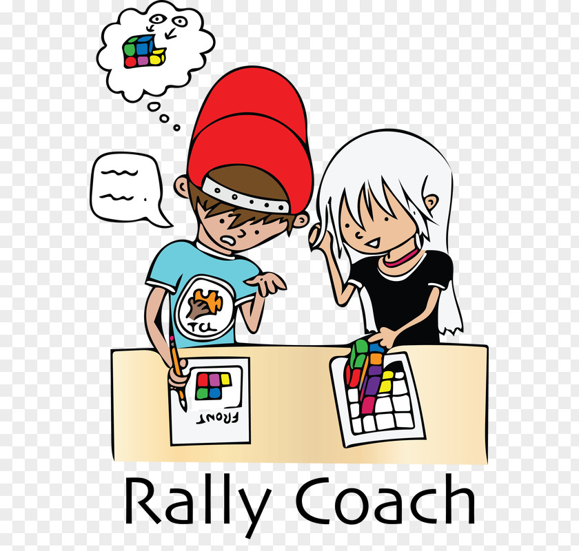 Cooperative Learning Coach Cartoon Clip Art PNG