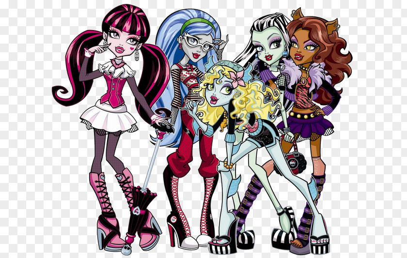 Ghoul Monster High Cleo DeNile Clawdeen Wolf Lagoona Blue Costume PNG