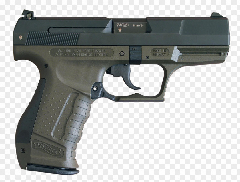 Handgun Walther P99 Carl GmbH Firearm 9×19mm Parabellum PNG