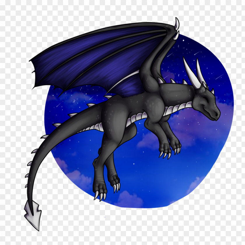 Night Sky Dragon Legendary Creature Organism Character Microsoft Azure PNG