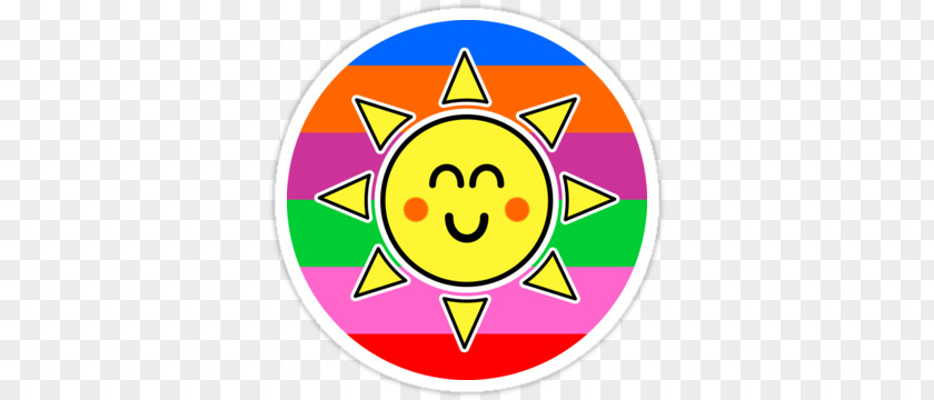 Smiley Emoticon Sunshine Zazzle Rainbow PNG