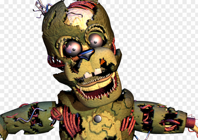 Terror Five Nights At Freddy's Scrap End Me Jump Scare Art PNG