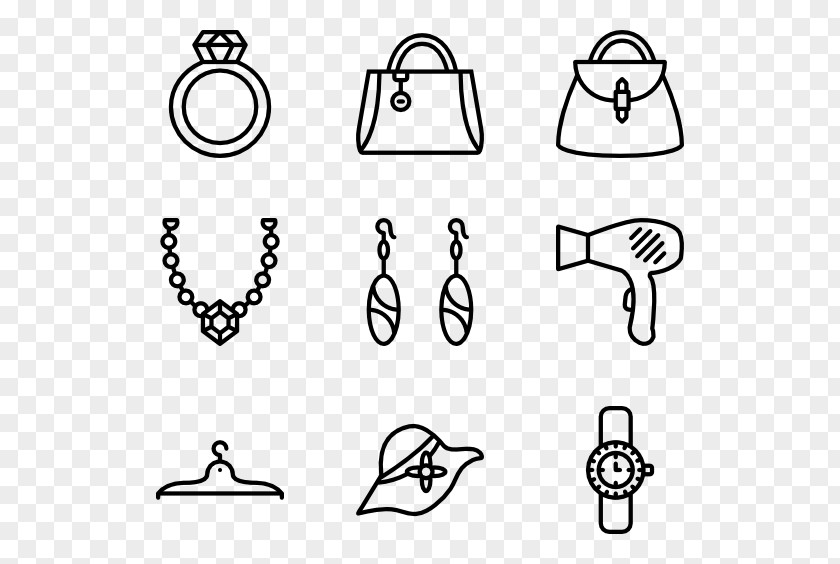 Woman Accessories Clip Art PNG