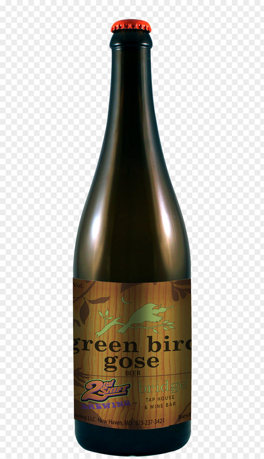 Beer Bottle Gose Wheat WISEACRE Brewing Co. PNG