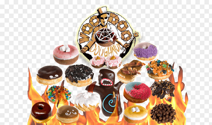 Donuts Voodoo Doughnut Pâtisserie Petit Four Pastry PNG