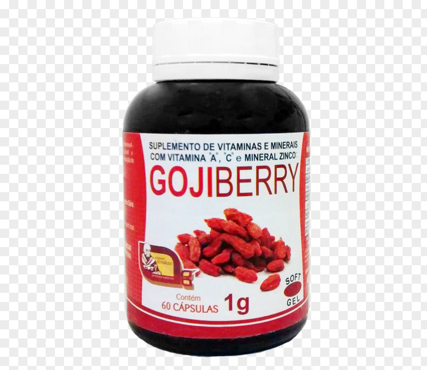Goji Berry Dried Fruit Capsule PNG