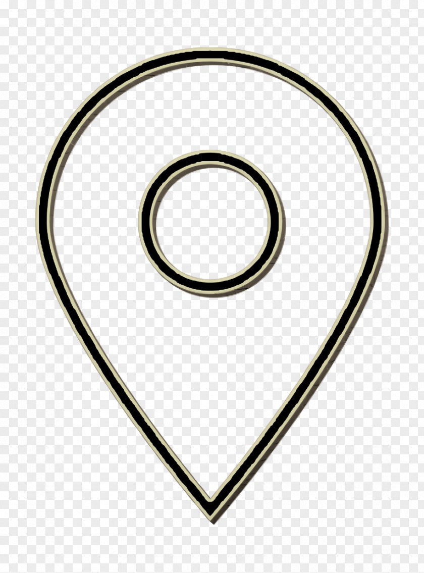 Interface Icon Pin Map Position PNG