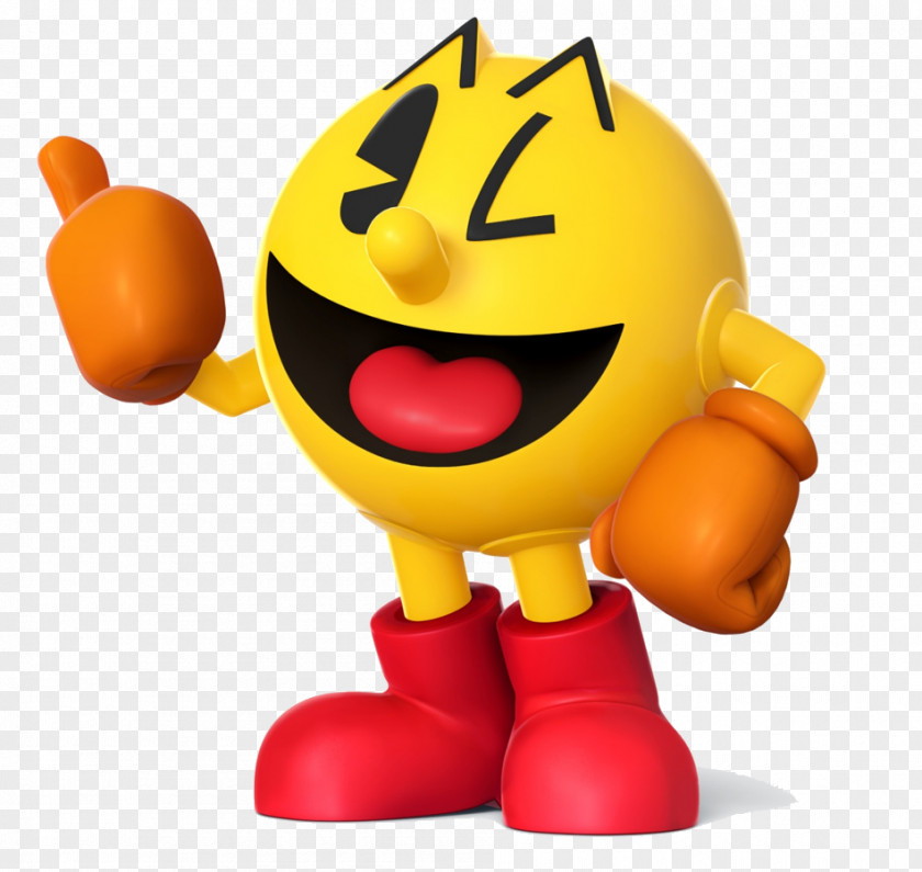 Pac Man Super Smash Bros. For Nintendo 3DS And Wii U Pac-Man PNG