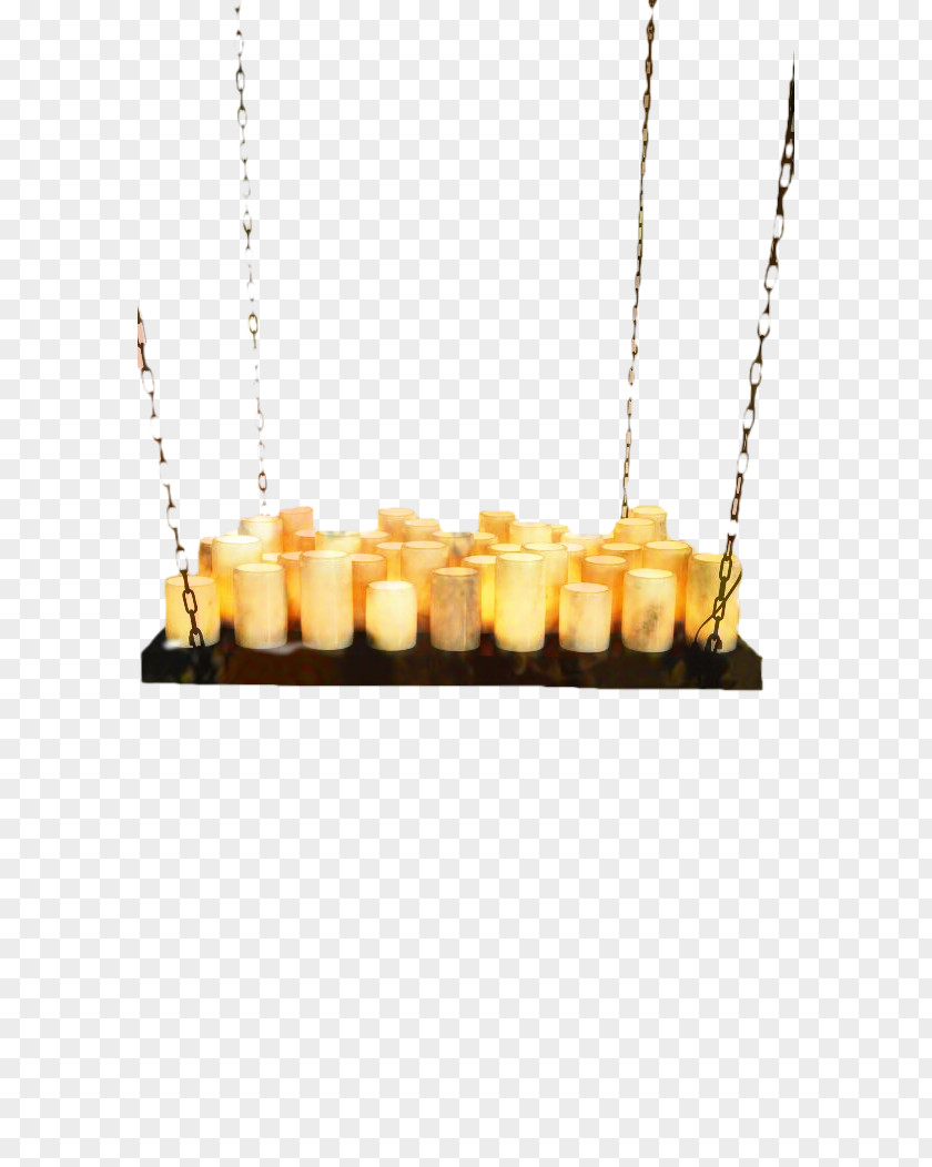 Swing Candle Holder Necklace PNG