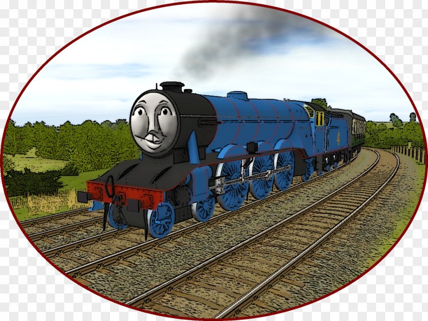 Train Gordon Thomas Sodor Edward The Blue Engine Henry PNG