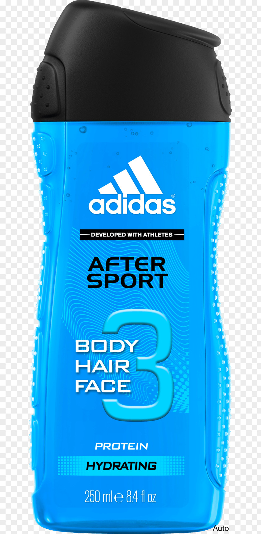 Adidas Shower Gel Body Hair Face PNG