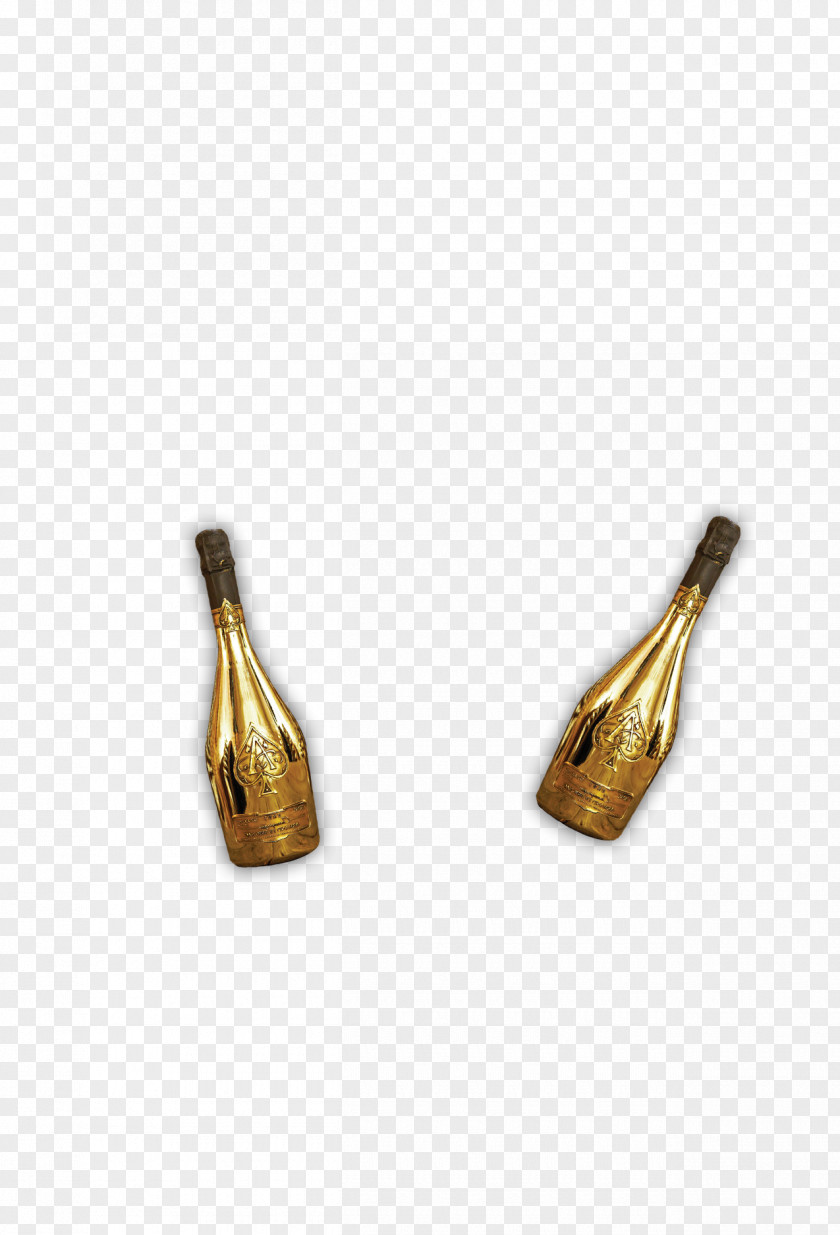 Champagne Wine Bottle PNG