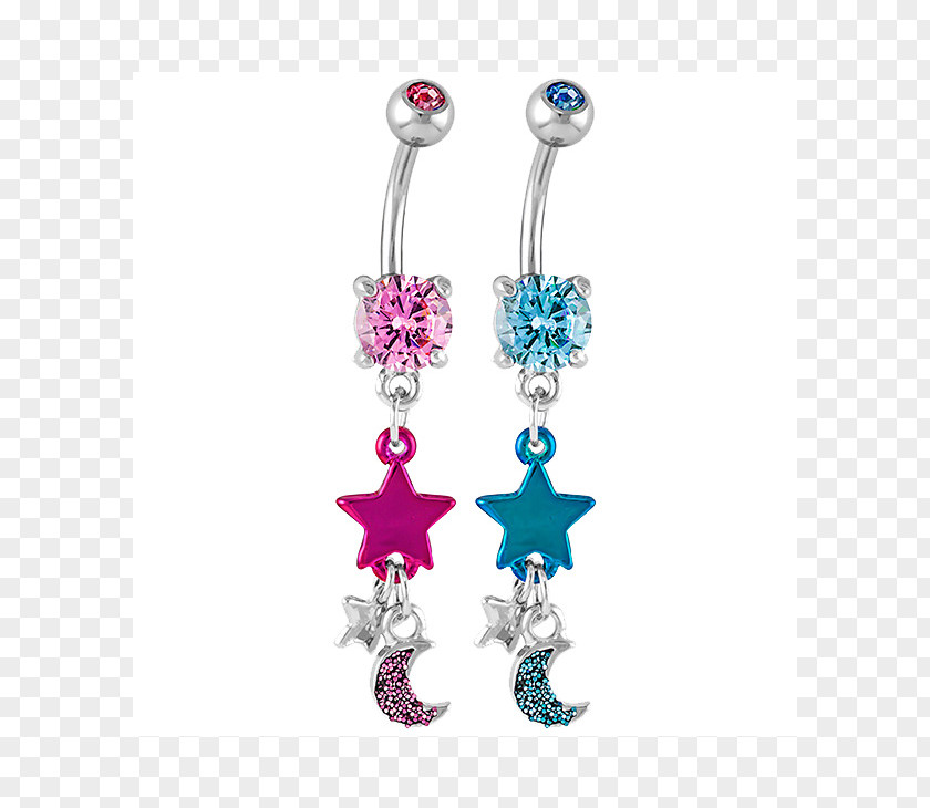 Gemstone Earring Body Jewellery Silver PNG