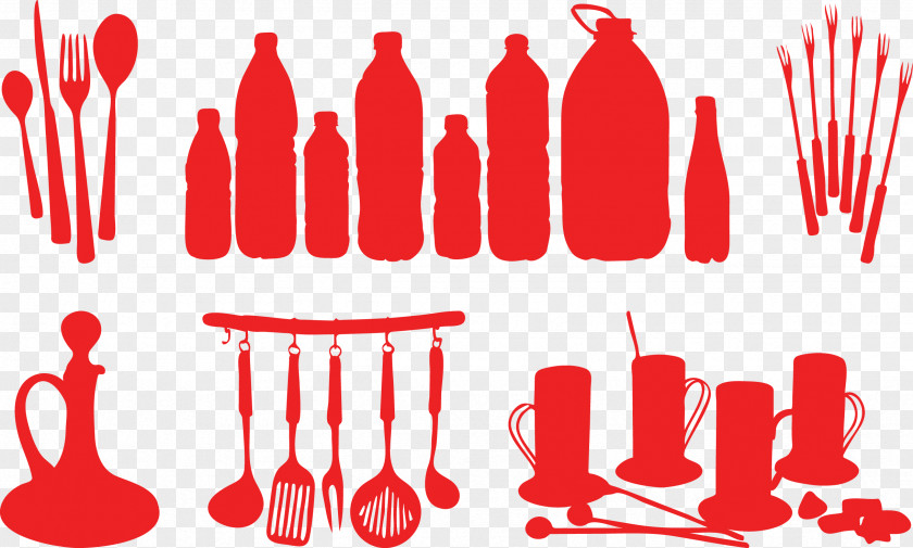 Kitchenware Silhouette Vector Knife Kitchen Utensil PNG