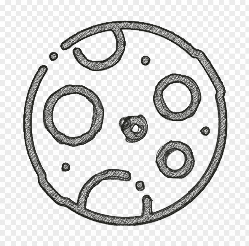 Moon Icon Space PNG