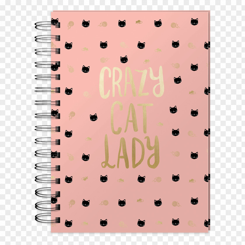 Notebook Cat Lady Paper 97 Ways To Make A Like You PNG