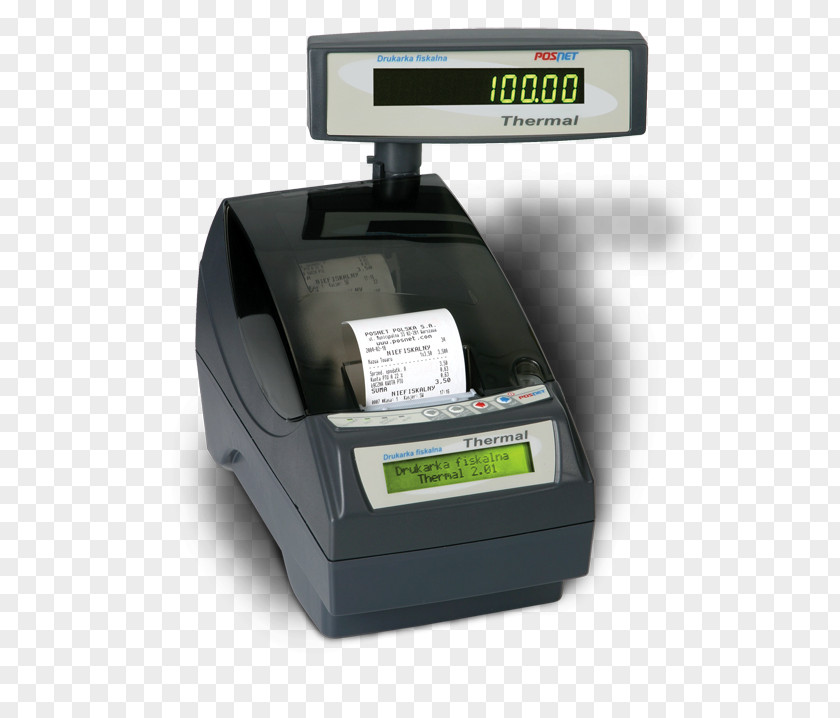 Printer Drukarka Fiskalna Posnet Cash Register Blagajna PNG