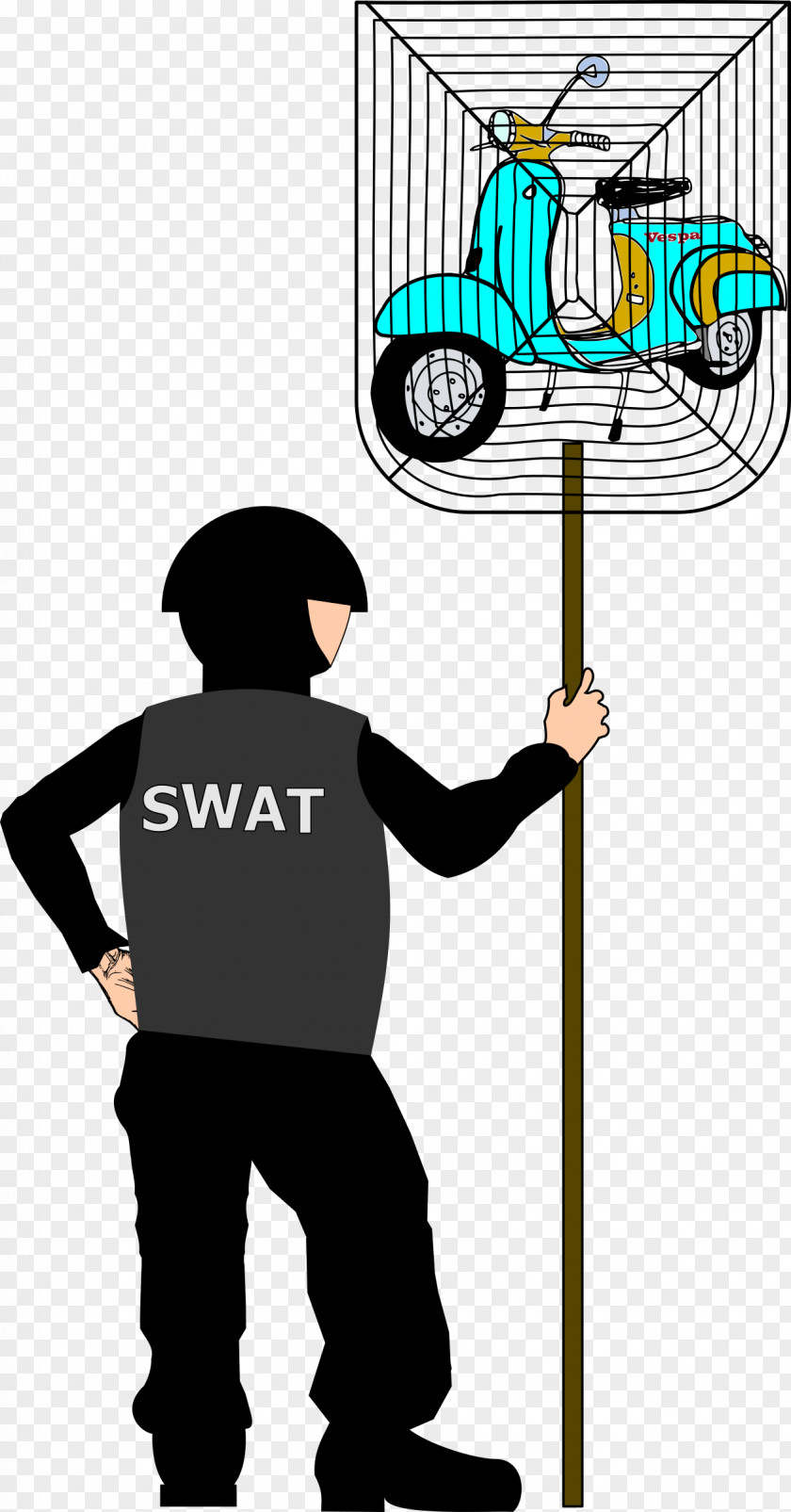 Swat Swatting Police Officer Drawing PNG