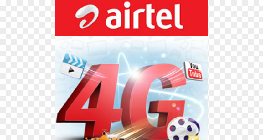 4G DATA Bharti Airtel Telecommunication 3G Subscriber Identity Module PNG